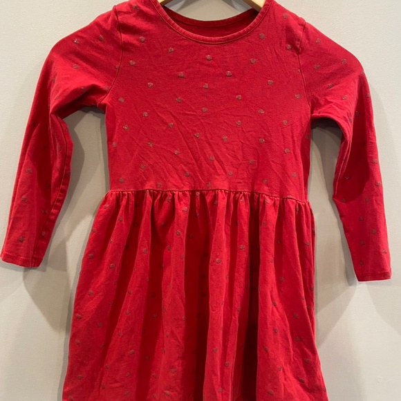 Mix & Match 3 for $30 _  H& M red girls cotton dress - Picture 10 of 10